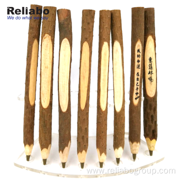 Wholesale Promotional Wooden Ball Pen With Custom Logo